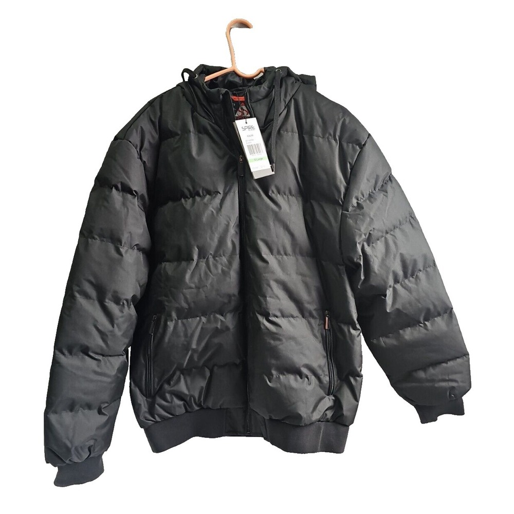 Spire by Galaxy Kaar Black Waterproof Coat XL
